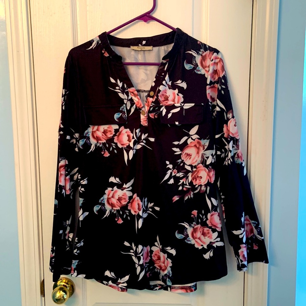 Floral Flowy Blouse